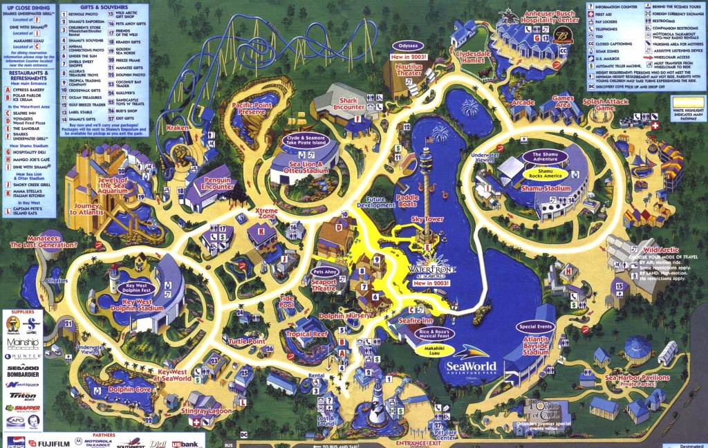 Theme Park Page - Park Map Archive - Universal Florida Park Map