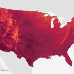These Beautiful, Terrifying Maps Show How Hot We'll Get In 2090   Florida Temp Map