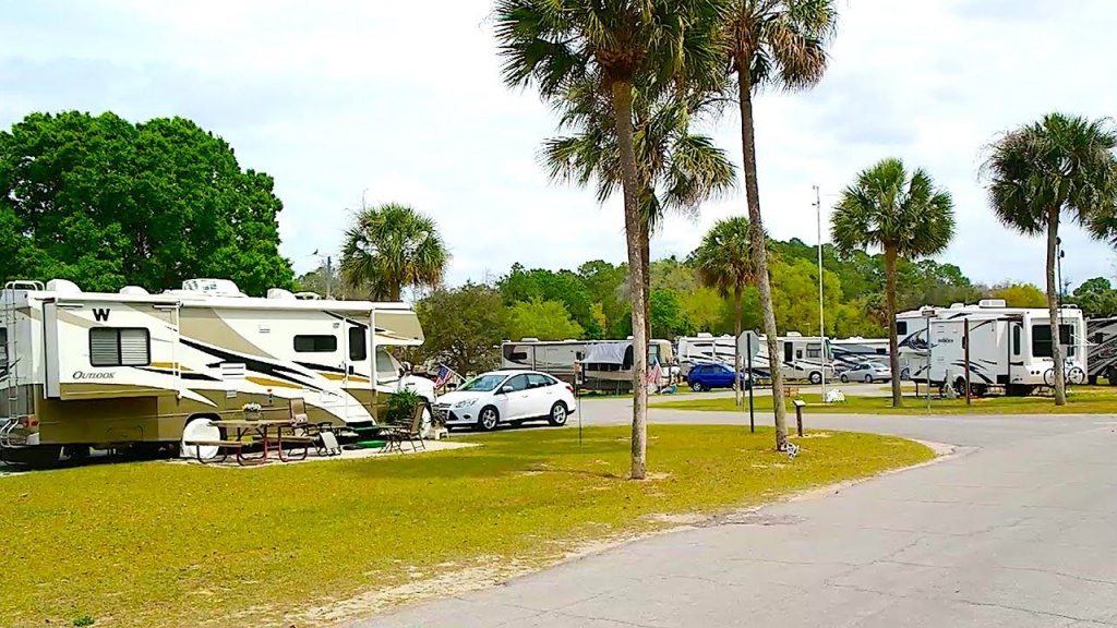 Thousand Trails Orlando Rv Resort Review - Youtube - Thousand Trails Florida Map