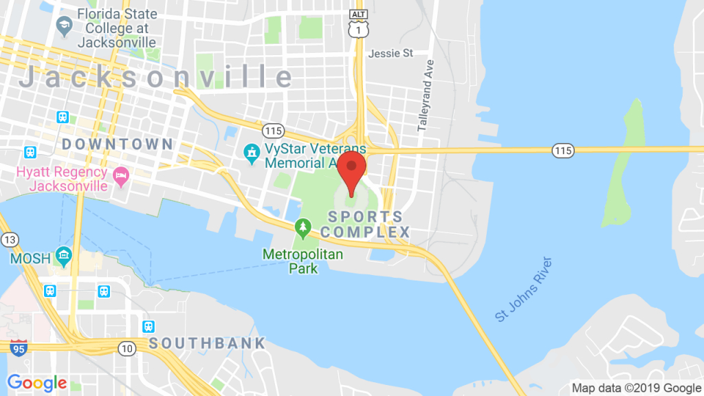 Tiaa Bank Field In Jacksonville, Fl - Concerts, Tickets, Map, Directions - Florida Map Directions
