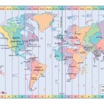 Timezone Map Of Us Color Map Of Us Time Zones Vector Map Usa State   Printable Time Zone Map For Kids