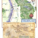 Tolkien's Map Of The Wilderland And Thror's Map.. | Diorama   Thror&#039;s Map Printable