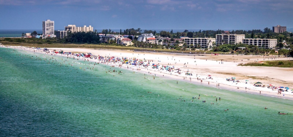 Top Ten List Of The Nicest Sarasota Beaches In Florida | Must Do - Siesta Beach Sarasota Florida Map