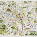 Tourist Map From The City Of #glasgow Pictorial Map, 1964 #gca Ref   Glasgow City Map Printable