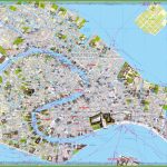 Tourist Map Of Venice City Centre   Venice Street Map Printable
