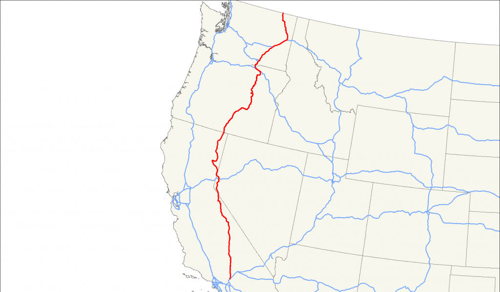 U.s. Route 395 - Wikipedia - Route 395 California Map
