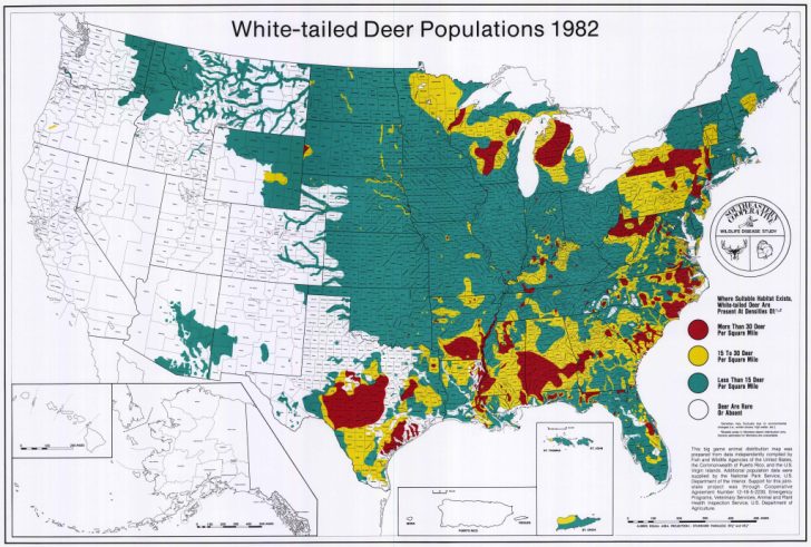 Mule Deer Population Map Texas