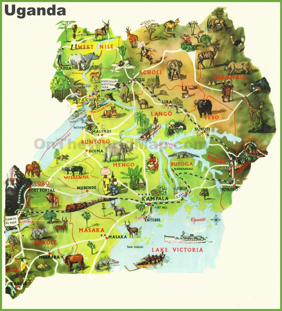 Uganda Maps | Maps Of Uganda - Printable Map Of Uganda