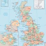 United Kingdom Map   England, Wales, Scotland, Northern Ireland   Printable Map Of England And Scotland