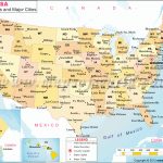 United States And Cities Map And Travel Information | Download Free   Free Printable Us Maps State And City