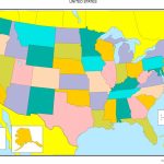 United States Blank Map   United States Color Map Printable