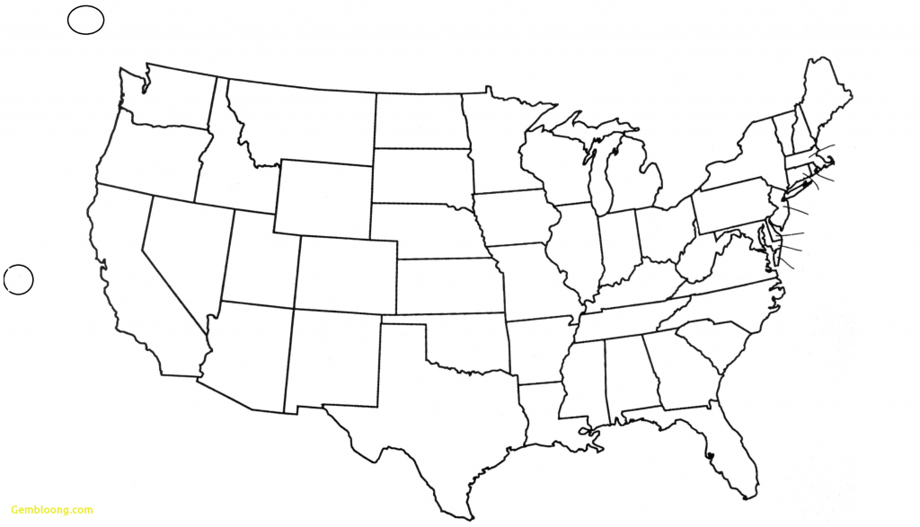 United States Map Blank Outline Fresh Free Printable Us With Cities - Free Printable Usa Map With States