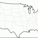 United States Map Outline Printable | Fysiotherapieamstelstreek   United States Map Outline Printable