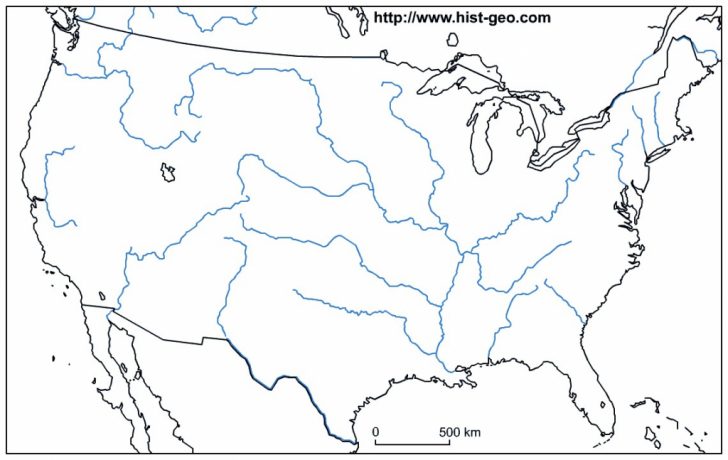 united states of america maplewebandpc us rivers map printable