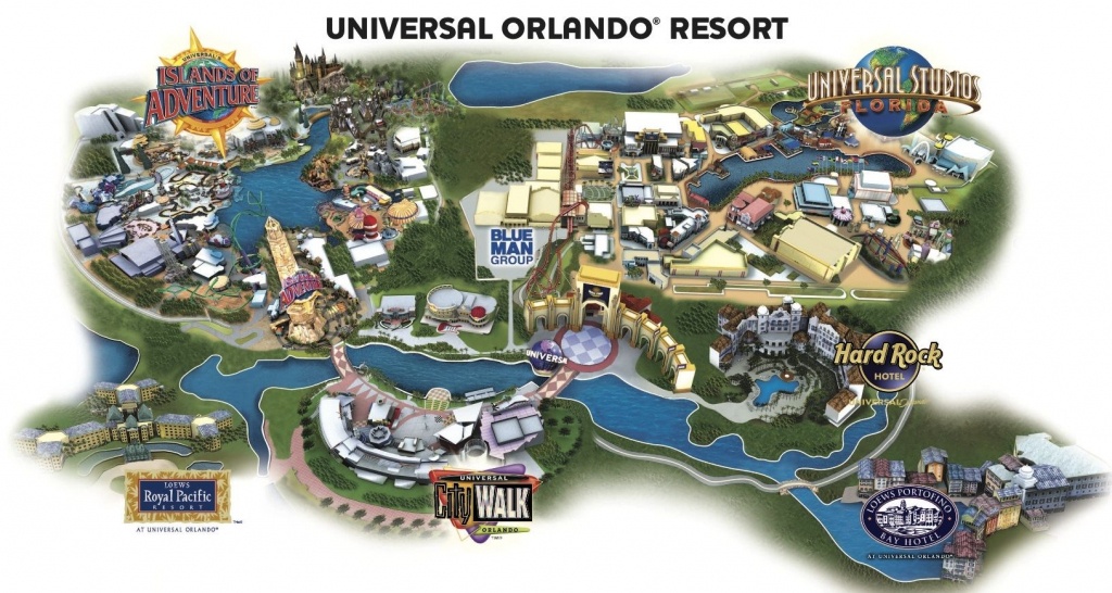 Universal Resort Map. Staying At Hard Rock Hotel Means You&amp;#039;re Close - Map Of Universal Studios Florida Hotels