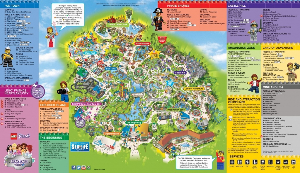 Universal Studios California Park Map Inspirational Legoland With - Legoland Map California Pdf