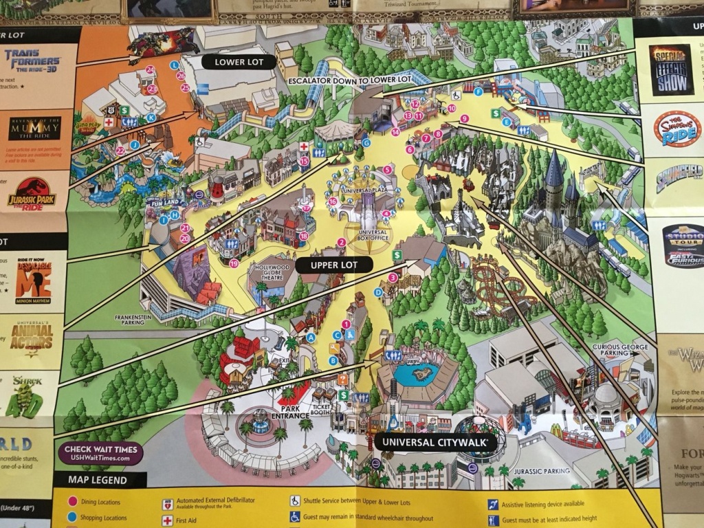 Universal Studios Hollywood | Favorite Places!! | Universal Studios - Universal Studios California Map