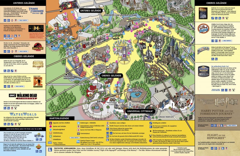 Universal Studios Hollywood Map 1 Squarectomy Universal Studios