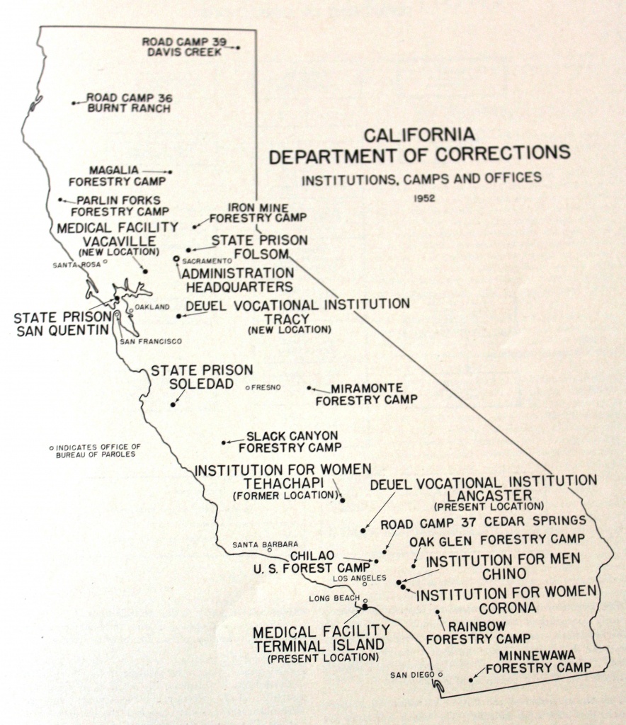 Unlocking History: California Men&amp;#039;s Colony Was Once Wwii Military - California State Prisons Map