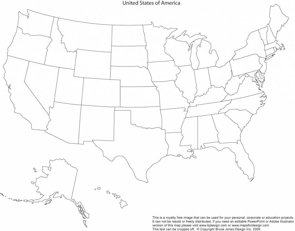 Us And Canada Printable, Blank Maps, Royalty Free • Clip Art - Printable Map Of America
