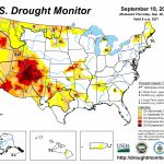 Us Census Califronia Heat Map Census Beautiful U S Drought Monitor   Heat Map Southern California