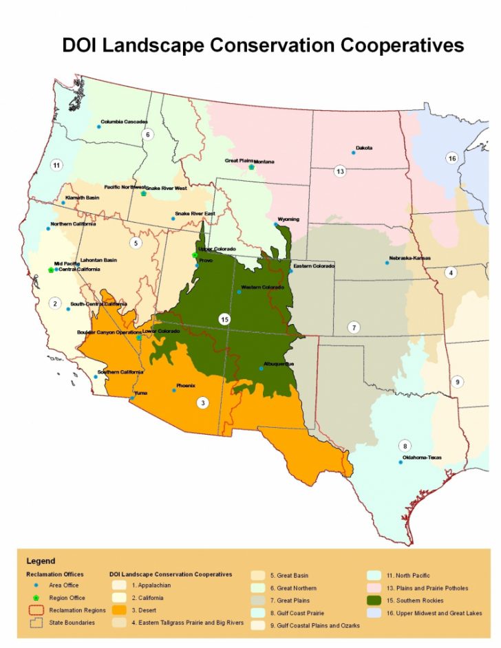 California Desert Map
