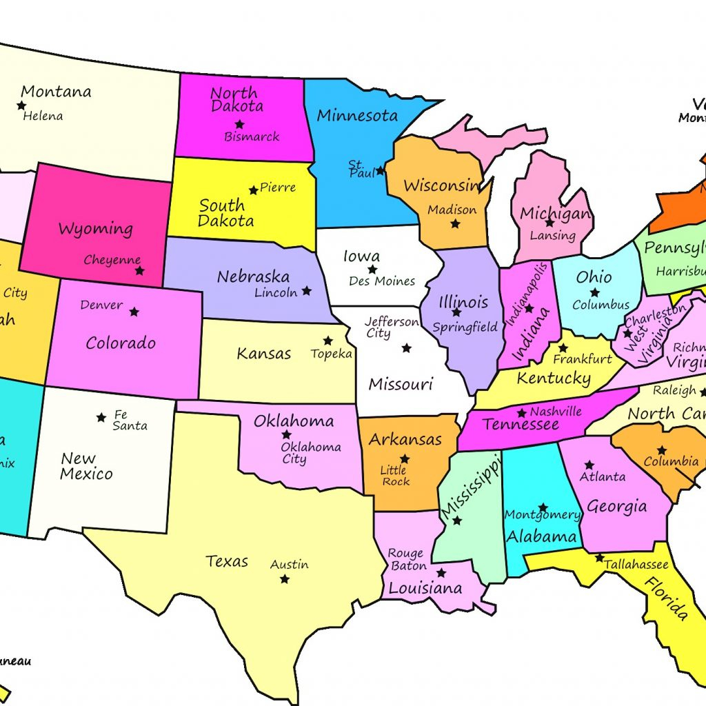 Us Map States Labeled Of With Rivers United All 70 And Maps Word - Us Map With States Labeled Printable