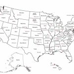 Us Map W State Abbreviations Usa Map Us State Map With Major Cities   Printable State Maps With Major Cities