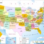 Us States And Capitals Map | Clip Art | States, Capitals, United   State Capital Map Printable