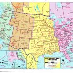 Us Time Zone Map Hawaii New Map United States With Time Zones   Us Timezone Map Printable