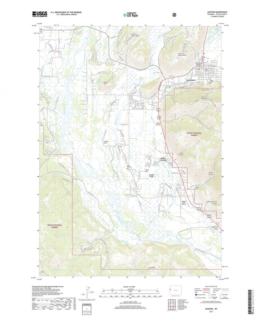 Us Topo: Maps For America - Jackson County Texas Gis Map
