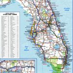 Us West Coast Counties Map Florida Road Map New Detailed Map Florida   Map Of West Coast Of Florida Usa