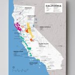 Usa: California Wine Map | Wine Maps | Wine Folly, California Wine   California Vineyards Map
