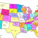 Usa Map Full State Names Best United States Map Time Zones State   Printable Us Time Zone Map With State Names