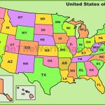 Usa State Abbreviations Map   Printable Map Of Usa With State Abbreviations