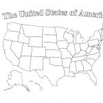 Usa State Map Printable   Blank Printable Usa Map