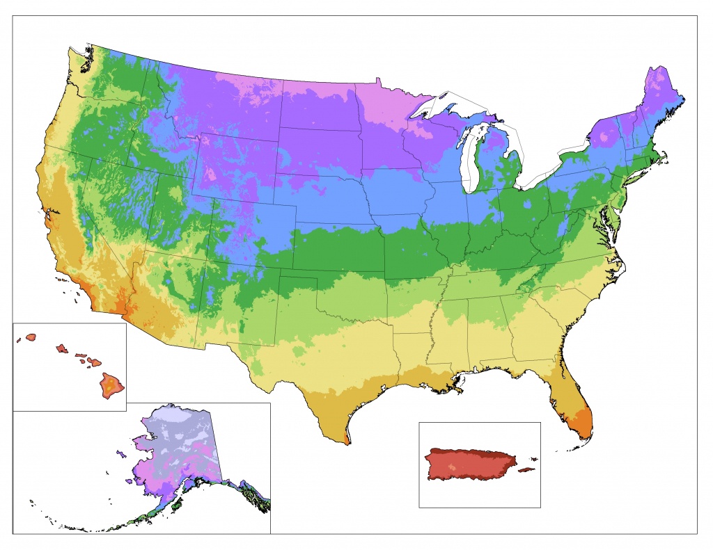 Usda Cold Hardiness Map / Zone Finder - Florida Building Code Climate Zone Map