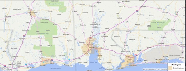 Usda Eligibility Map For Florida