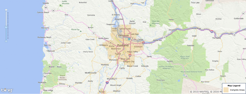 Usda Rural Development Loan - Portland, Or - Usa Home Financing - Usda Home Loan Map California