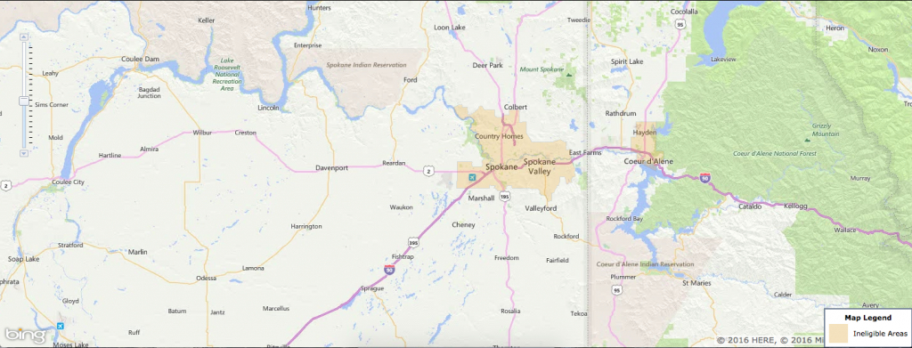 Usda Rural Development Loan - Spokane, Wa - Usa Home Financing - Usda Loan Map Texas