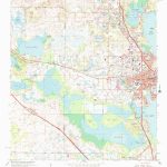 Usgs 1:24000 Scale Quadrangle For Leesburg West, Fl 1966   Leesburg Florida Map