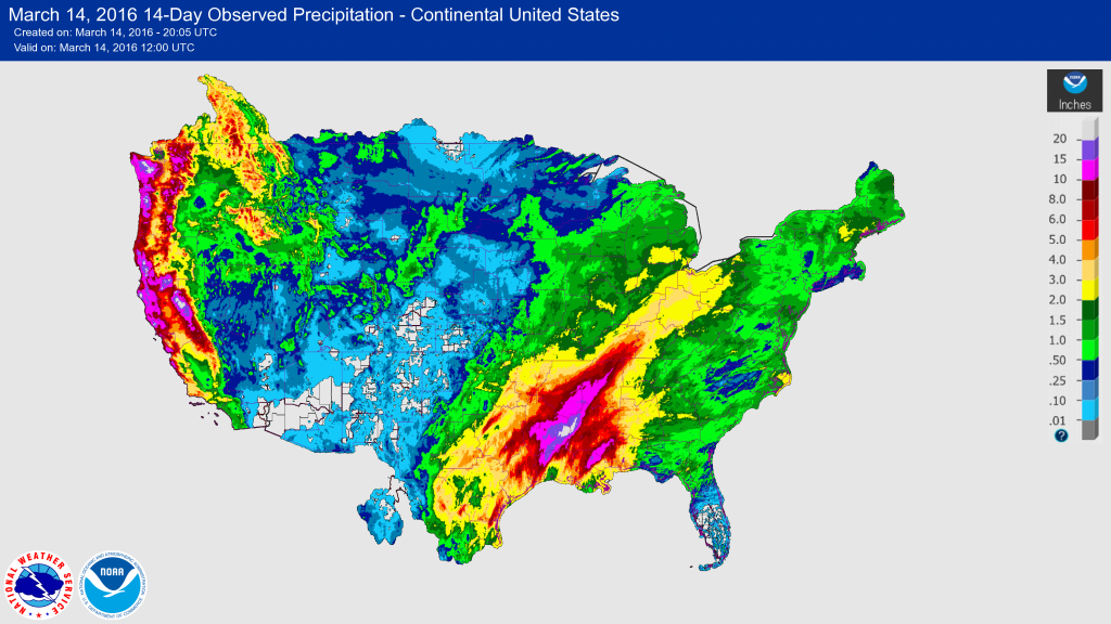 Usgs 2016 Spring Floods - Spring Texas Flooding Map