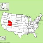 Utah State Maps | Usa | Maps Of Utah (Ut)   Utah State Map Printable