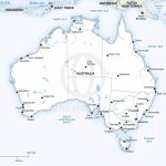 Vector Map Of Australia Political | One Stop Map   Printable Map Of Australia With States