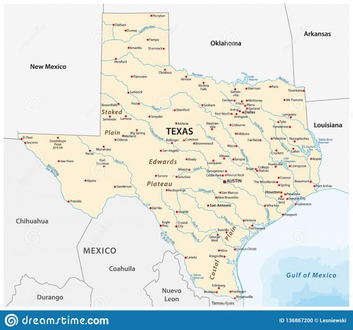 Pampa Texas Map
