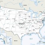 Vector Map Of United States Of America | One Stop Map   Printable Map Of The Usa With States And Cities