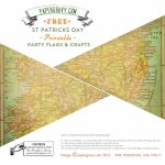 Vintage Printables   St. Patrick's Day   Flags   Buntings   Stickers   Printable Map Banner