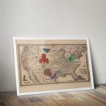 Vintage Texas Shale Oil Map: Pro Edition | Shale Maps Pro   Texas Map Canvas
