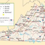 Virginia Highway Map   Printable Map Of Virginia