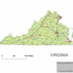 Virginia State Route Network Map. Virginia Highways Map. Cities Of   Virginia State Map Printable